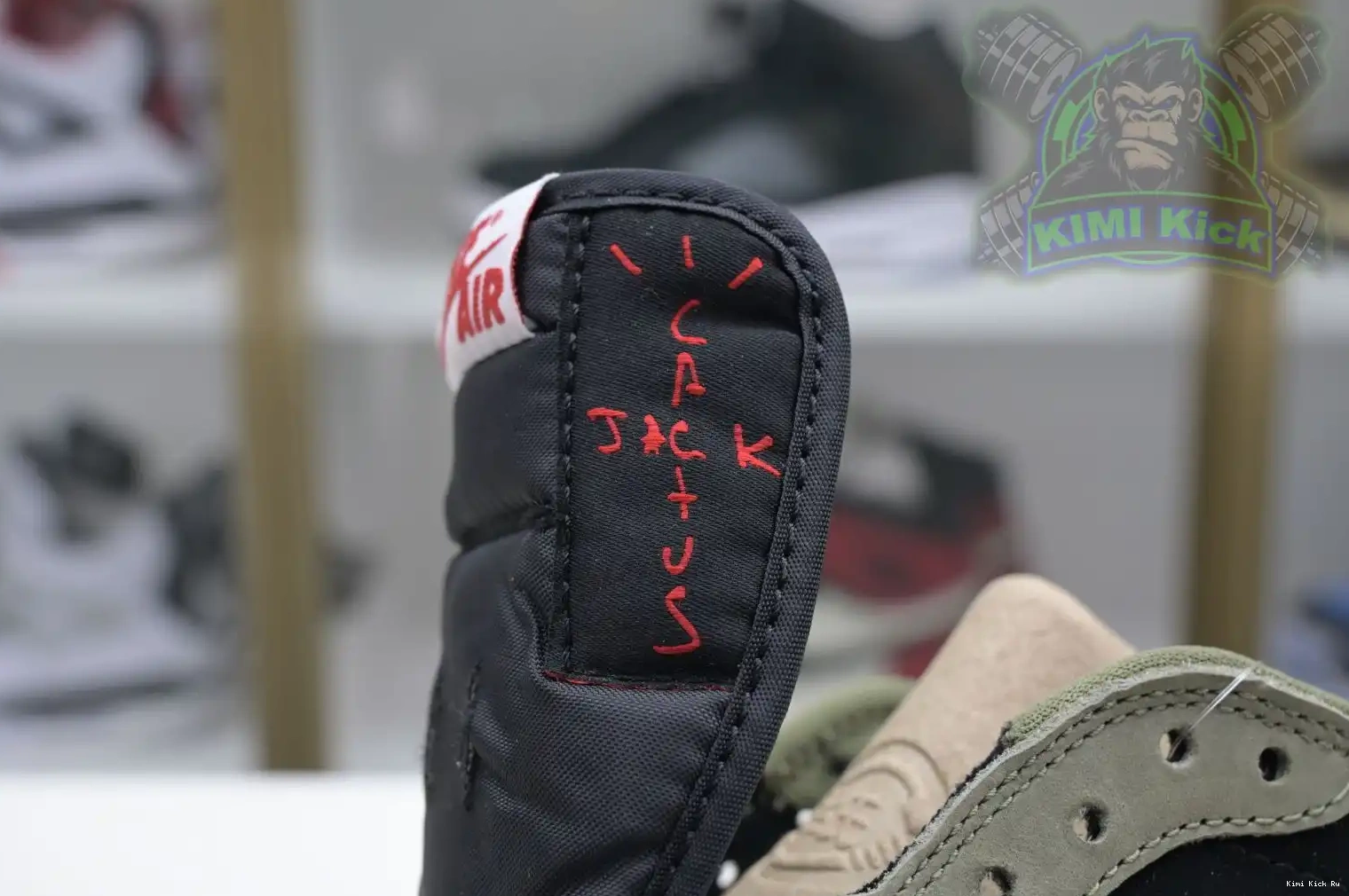 Kimikick Jordan 1 OG x 7.0 Low Jordan Travis Air Scott 0820